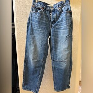 Madewell Barrel Jean